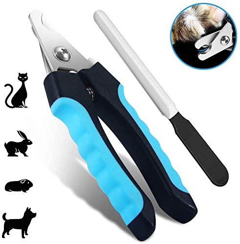 Heavy Durability Professional Animal Nail Cutter Clipper Grinder Trimmer Filer for Small Medium and Large Dogs Puppies Cats and Kittens Claw...