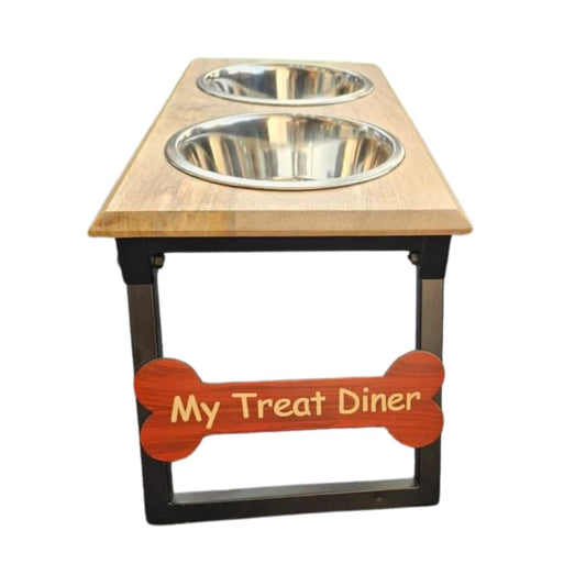 My treat diner Wooden Feeder (S)