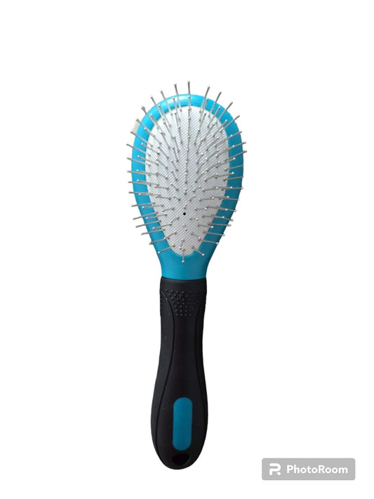 Petaholic Pin Brush for Small and Medium breeds | Dogs Cats and Rabbits | Flea and Tick Control for healthy Hair (Pin Brush M)